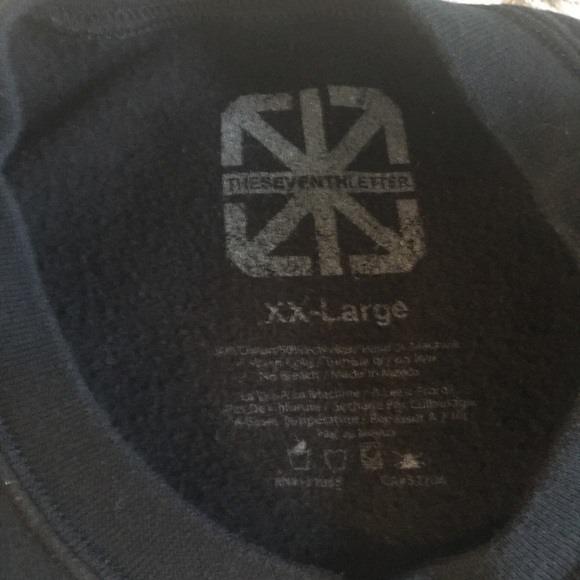 The seventh letter retna msk crewneck sweater - Picture 2 of 3